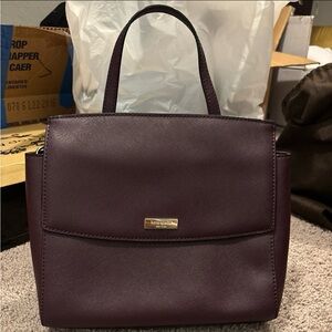 Kate Spade Deep Purple Satchel